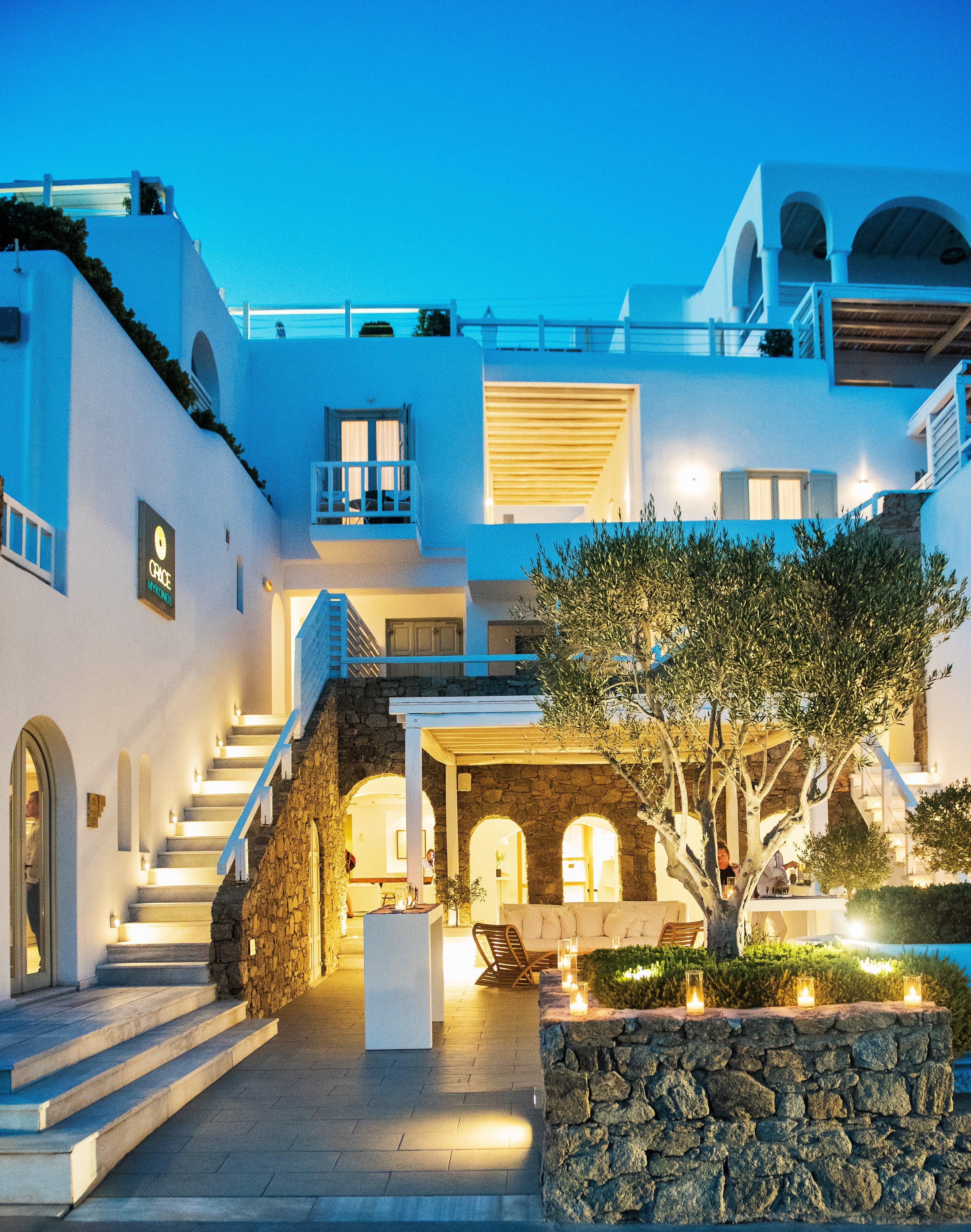 Hotel Grace Mykonos Agios Stefanos  Exterior foto